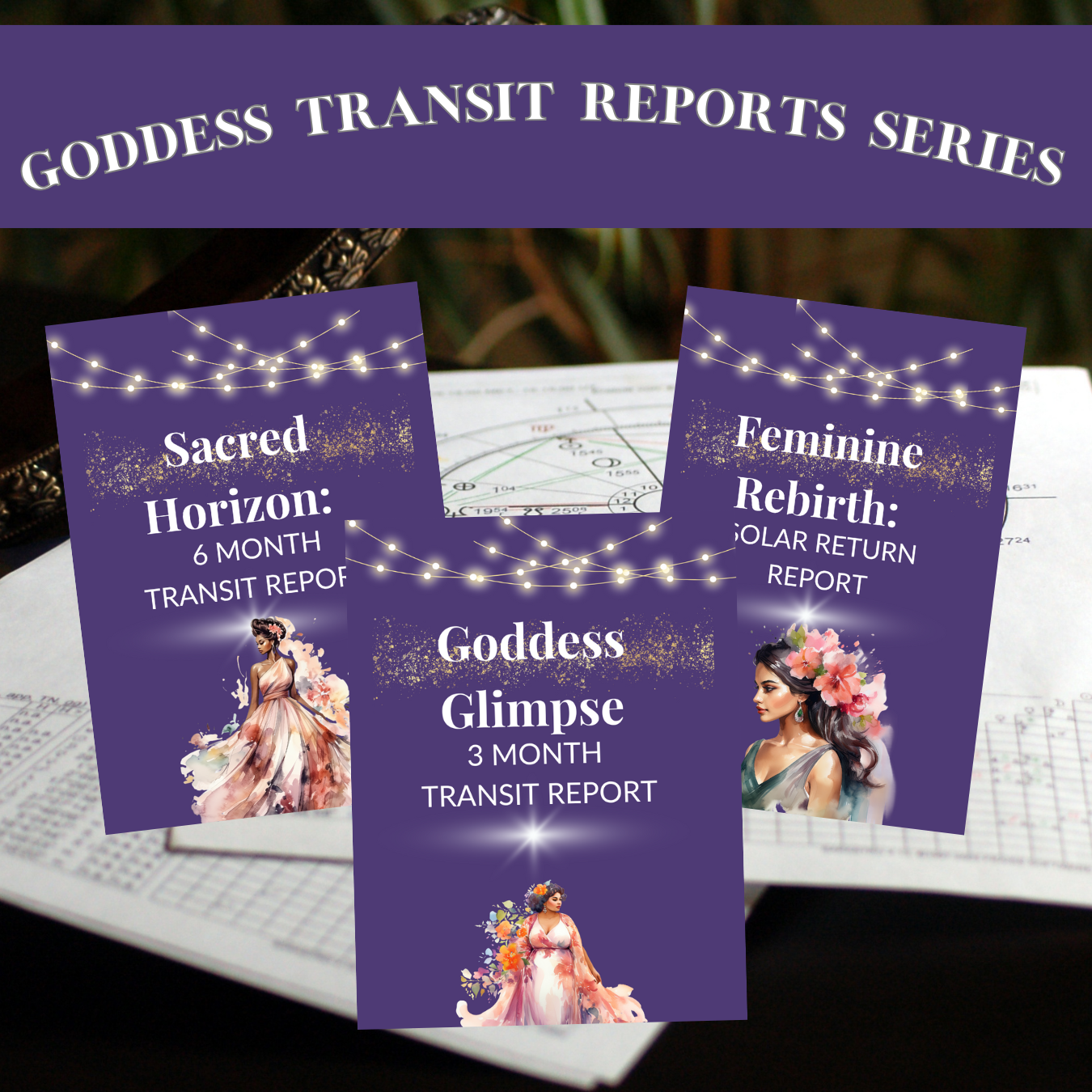 ✨ Goddess Transit Reports Series 🌙🔮