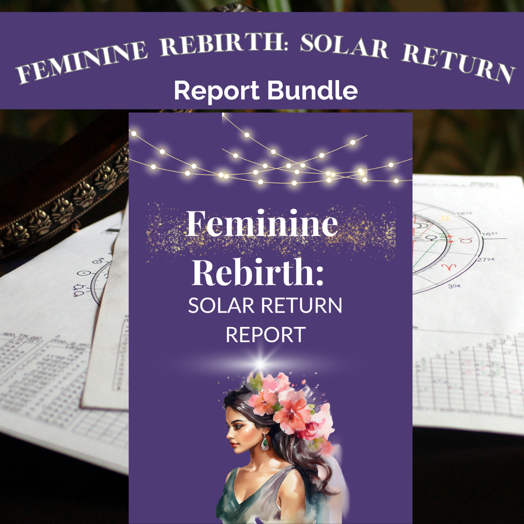 ✨ Feminine Rebirth: Solar Return Report + Mini-Reading Bundle