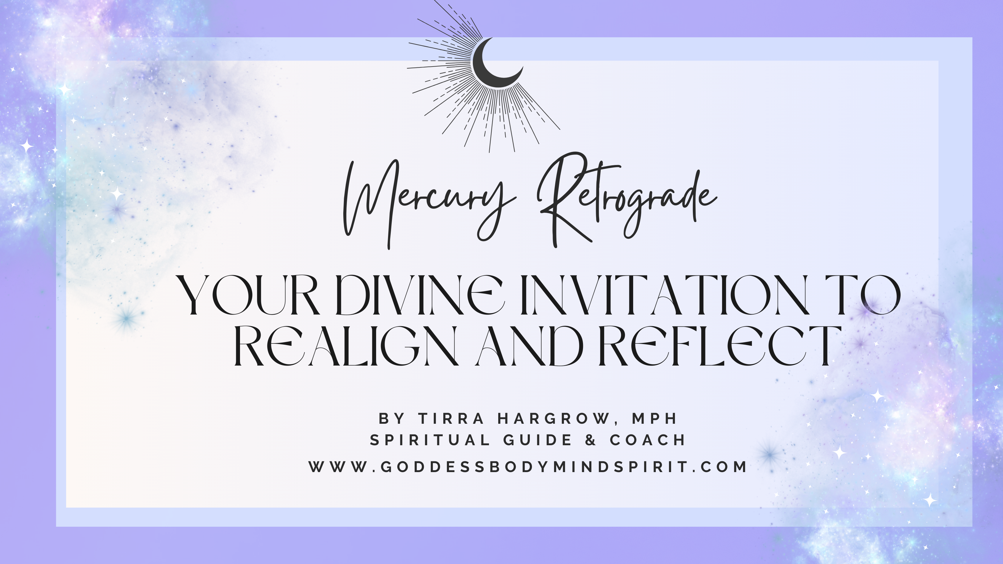 🌟Mercury Retrograde – Your Divine Invitation to Realign and Reflect ...