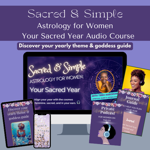 🌟Sacred & Simple Astrology for Women: Your Sacred Year