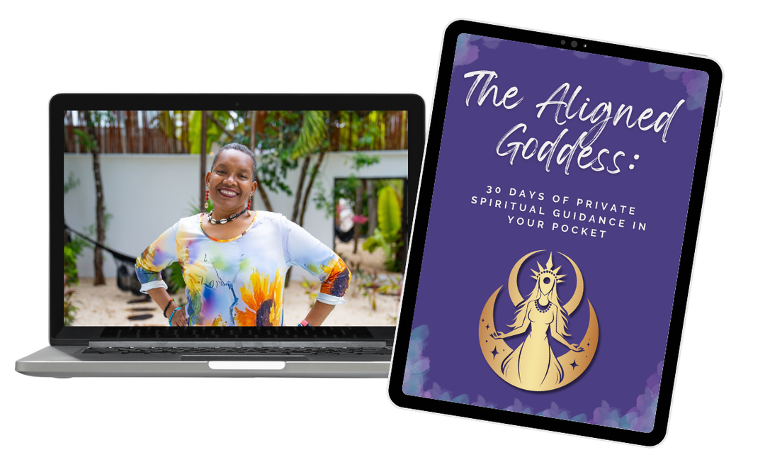 The Aligned Goddess: 30 Days of Private Spiritual Guidance in Your Pocket