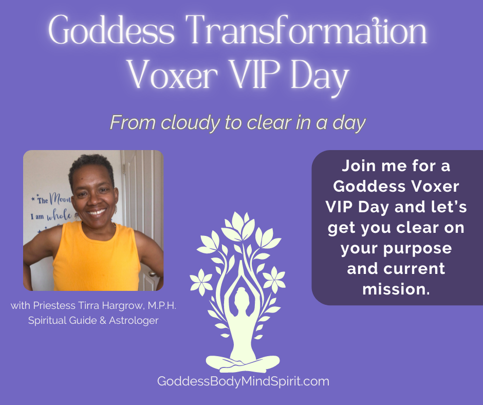 💗Goddess Voxer VIP Day:From Cloudy to Clear in a Day