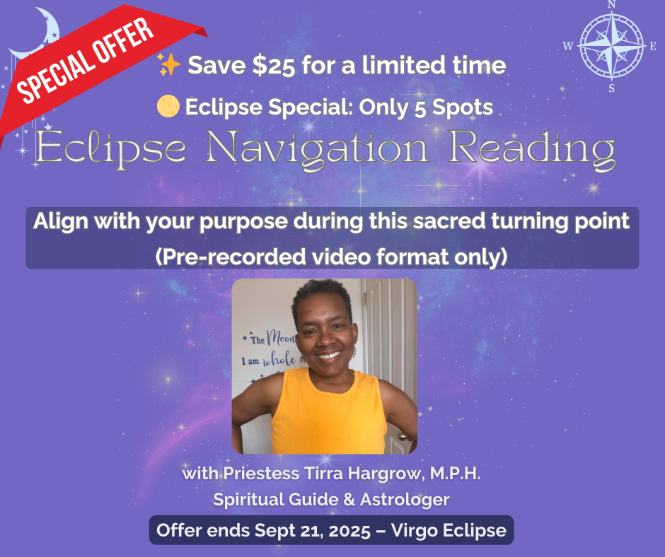 🌕 Eclipse Navigation Reading – Pisces/Virgo Season Special (Recording Only)